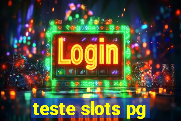 teste slots pg